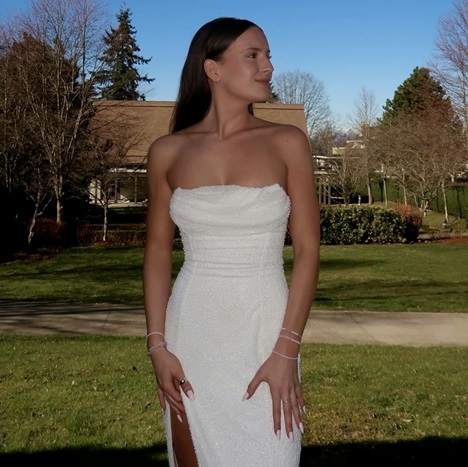 Erika Olson photo after spray tan